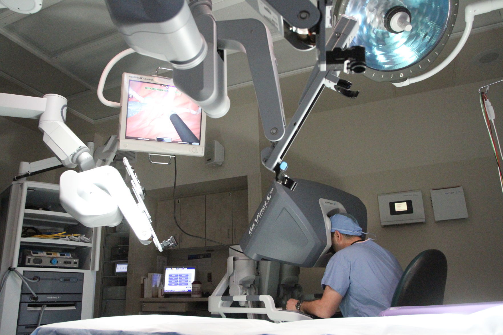Robot assisted surgery